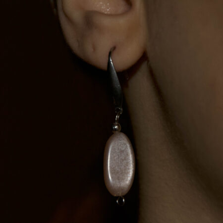 Orecchini in Pietra di Luna Pesca