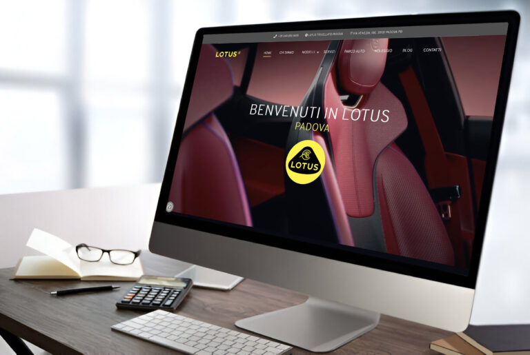 realizzazione siti internet per concessionarie auto ( lotus padova )