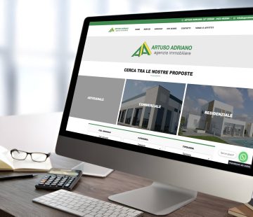 Sito immobiliare Artuso Loria con filtri avanzati