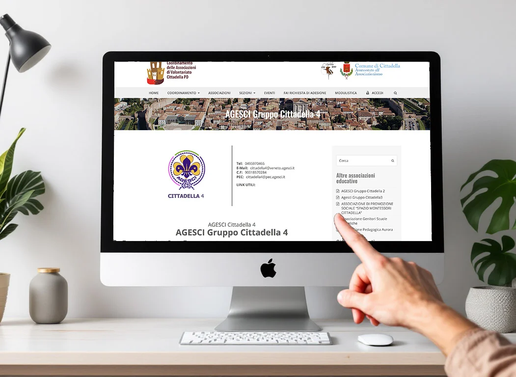 scheda-tecnica-cittadellavolontariato Anteprima della pagina eventi del portale associazioni di Cittadella