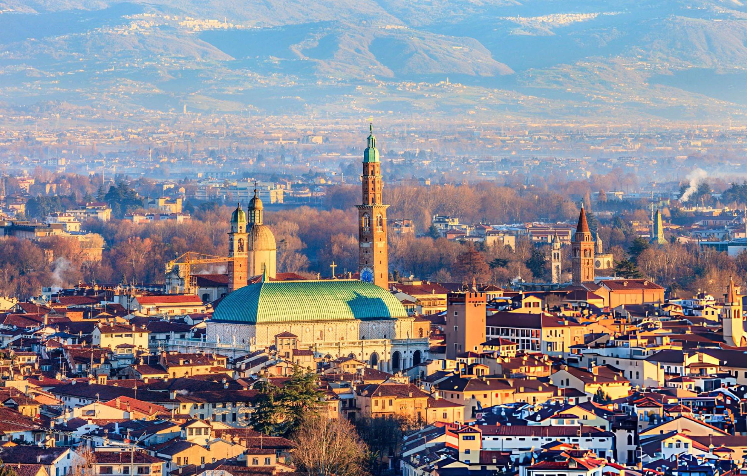 basilica palladiana dall'alto realizzazione siti internet Vicenza per imprese locali