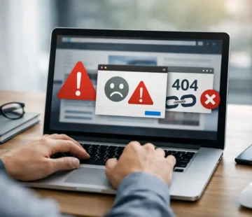 9 errori sito professionale da evitare