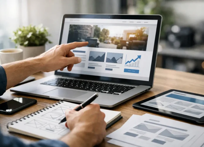 Come creare sito professionale che converte