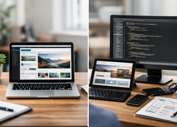 WordPress o sito custom: cosa conviene